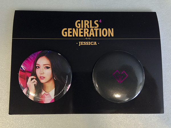 [SM Official Goods] Girls` Generation - Mr.Mr. Button Set (Jessica)